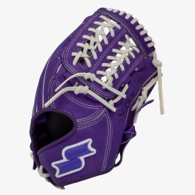 사사키 유소년 슈퍼프로 올라운드 야구 글러브 11.25인치 퍼플/화이트 ZY0403