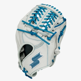 사사키 유소년 슈퍼프로 올라운드 야구 글러브 11.25인치 화이트/스카이블루 ZY0401