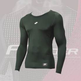 사사키 언더셔츠 SCB FitUnder 긴팔 스판 언더티 블랙 SCB024LL