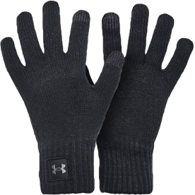 언더아머 UA 동계 니트 장갑 블랙 1373157 003