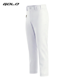 골드 야구 바지 유니폼 긴바지 프로 선수용 일반 화이트
