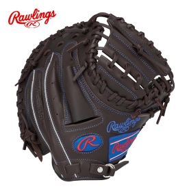 롤링스 유소년 하이퍼테크 R9시리즈 포수 미트 야구 글러브 초콜릿 GJ5FR92AFS-CHO