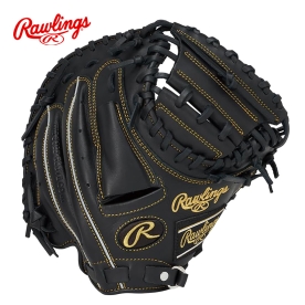 롤링스 유소년 하이퍼테크 R9시리즈 포수 미트 야구 글러브 블랙 GJ5FR92AFS-B