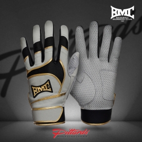 BMC 그레이 에디션 야구 배팅 장갑 피타드 하이엔드 그레이/블랙 BMC-LE266