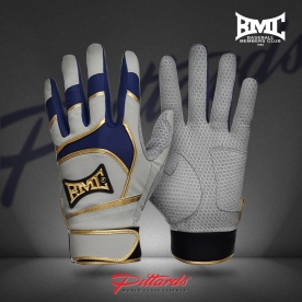 BMC 그레이 에디션 야구 배팅 장갑 피타드 하이엔드 그레이/네이비 BMC-LE268