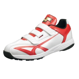 사사키 야구 인조잔디화 인조잔디 야구화 화이트/레드 SSF5200