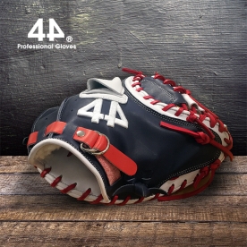 44 포수 미트 야구 글러브 안방마님 34인치 네이비/화이트/레드 SY-012
