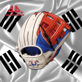 44 외야 야구 글러브 국대 12.75인치 블루/화이트/레드 SH-048