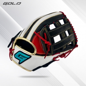 골드 드림즈 외야 야구 글러브 최원영 에디션 12.5인치 블랙/화이트/레드