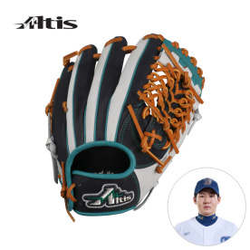 알티스 클래식 내야 야구 글러브 박민우 모델 11.6인치 네이비/그린 I-320