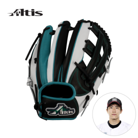 알티스 클래식 내야 야구 글러브 오윤석 모델 11.25인치 블랙/그린 I-230