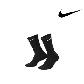 나이키 에브리데이 쿠션 스포츠 장목 양말 6팩 블랙 SX7666 010