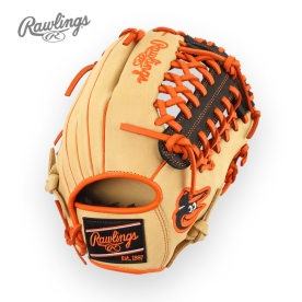 롤링스 게이머 XLE 내야 글러브 12인치 볼티모어 GHW5GMX 206-4-BAL