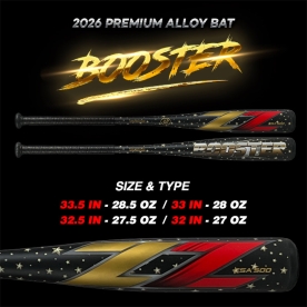[사전예약] 스톰 2026 프리미엄 지투 부스터 알로이배트 알루미늄 야구 배트 고반발 블랙