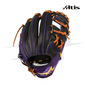 알티스 샵오더 스티어 내야 야구 글러브 11.5인치 블랙/퍼플 I-620