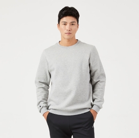 카미스타 동계 기모 맨투맨 그레이 KRUAMR01