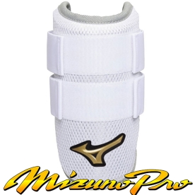 미즈노 프로 야구 암가드 보호대 화이트/옐로우 3804640074