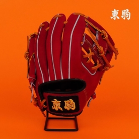 도쿠마 수비 연습용 트레이닝 글러브 10인치 레드/탄 우투용