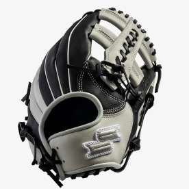 사사키 슈퍼프로 내야 야구 글러브 11.5인치 블랙/화이트 Z0709