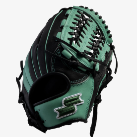 사사키 슈퍼프로 투수 올라운드 야구 글러브 12인치 블랙/M그린 Z0704