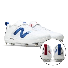 뉴발란스 2026 WBC팩 대한민국 일체형 징스파이크 야구화 화이트 M404099O