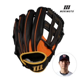 모리모토 레플리카 내야 글러브 임종성C 모델 11.75인치 블랙/오렌지/옐로우