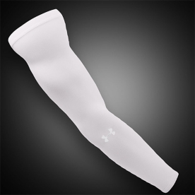 언더아머 암슬리브 팔토시 화이트 1387745 100