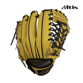 알티스 네버컴 내야 글러브 11.6인치 옐로우/블랙 I-010