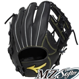 미즈노 유소년 MZ SOFTER 내야 글러브 11.5인치 블랙 1AJGR3480009