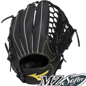 미즈노 유소년 MZ SOFTER 내야 글러브 12인치 블랙 1AJGR3483009