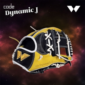WE 위 CODE-J 내야 글러브 11.75인치 블랙/옐로우 KI-KIF-DJ01R