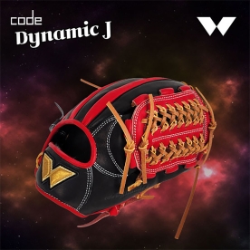 WE 위 CODE-J 내야 글러브 11.75인치 블랙/레드 KI-BI-DJ03R