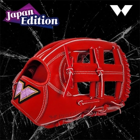 WE 위 Japan Edition 내야 글러브 11.75인치 레드 JI-001-A01R