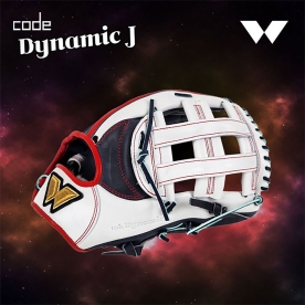 WE 위 CODE-J 외야 글러브 13인치 화이트/네이비 KO-AB-DJ01