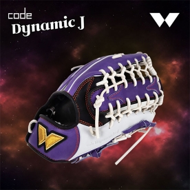 WE 위 CODE-J 외야 글러브 13인치 퍼플/화이트 KO-KOF-DJ02
