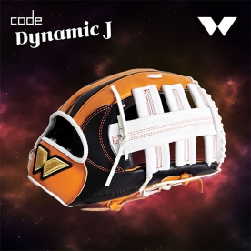 WE 위 CODE-J 외야 글러브 13인치 블랙/오렌지/화이트 KO-AB-DJ02