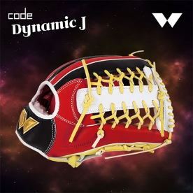 WE 위 CODE-J 외야 글러브 13인치 블랙/레드/화이트 KO-BO-DJ03