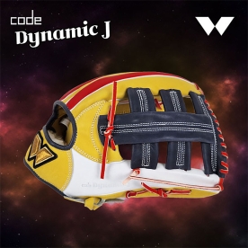 WE 위 CODE-J 외야 글러브 13인치 옐로우/레드/블랙 KO-BO-DJ04