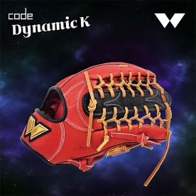 WE 위 CODE-K 외야 글러브 13인치 레드/탄 KO-AB-DK01