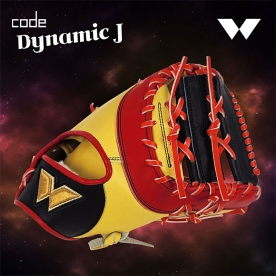 WE 위 CODE-J 1루 미트 글러브 13인치 옐로우/레드/블랙 KF-FM-DJ02