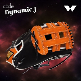 WE 위 CODE-J 1루 미트 글러브 13인치 블랙/오렌지 KF-CF-DJ02