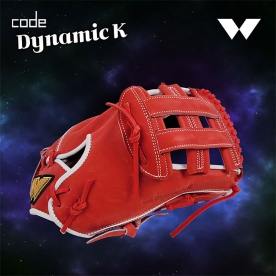 WE 위 CODE-K 1루 미트 글러브 13인치 레드 KF-CF-DK01