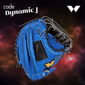 WE 위 CODE-J 포수 미트 글러브 33.5인치 블루 KC-002-DJ03