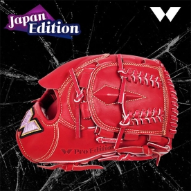 WE 위 Japan Edition 투수 글러브 12인치 레드 JP-101-A01