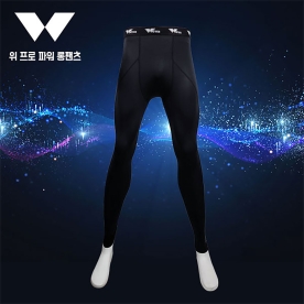 WE 위 프로 파워 롱팬츠 레깅스 블랙 SL-001