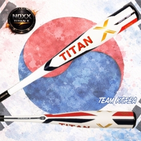 녹스 TITANX 팀코리아 알로이 배트 1.21인증 -5드랍 미들 밸런스