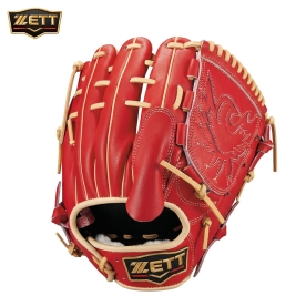 제트 프로스테이터스 투수 글러브 이마이 타츠야 타입 레드/파스텔브라운 BRGPROL48