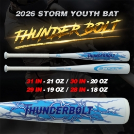 스톰 2026 유소년 썬더볼트 알로이배트 화이트
