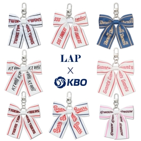 LAP KBO 구단 야구 응원 굿즈 레터링 키링 열쇠고리