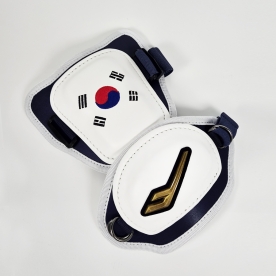 프로스펙스 포프로 암가드 보호대 국가대표 모델 화이트/네이비 KOR-02